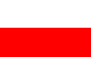 Nationalflagge Polens